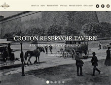 Tablet Screenshot of crotonnyc.com